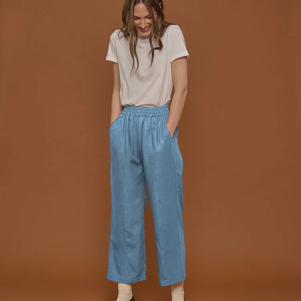 Tradlands Paloma Chambray Pants NWT
